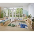 thumbnail image 2 of Joy Carpets Nature Forms 3'10" x 5'4" Indoor Area Rug in Color Multi, 2 of 4