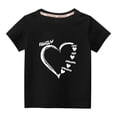 thumbnail image 1 of MeetoTime T-shirt à Manches Courtes pour Garçons et Filles, Col Rond, Coton, 3-10 Ans, 1 of 6