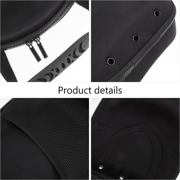 Dytern Hard Travel Case for Baseball Caps, Winter Hat Carrying and Storage Bag, Hat Protector for Outdoor Use