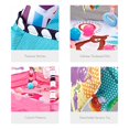 thumbnail image 5 of Gimnasio de juegos para bebés, tapete de actividades para bebés recién nacidos con 5 juguetes colgantes y 18 pelotas oceánicas, soporte de espuma ligero, base de algodón suave lavable, tapete de jueg, 5 of 5