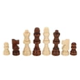 thumbnail image 2 of Juego de ajedrez de madera Juego internacional de ajedrez Juego de ajedrez con tablero plegable Abanopi Ajedrez, 2 of 7