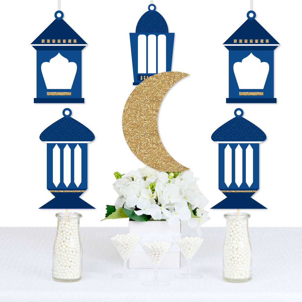 Big Dot of Happiness Ramadan - Lantern Decorations DIY Eid Mubarak Party Essentials - Set of 20 - image 5 of 6