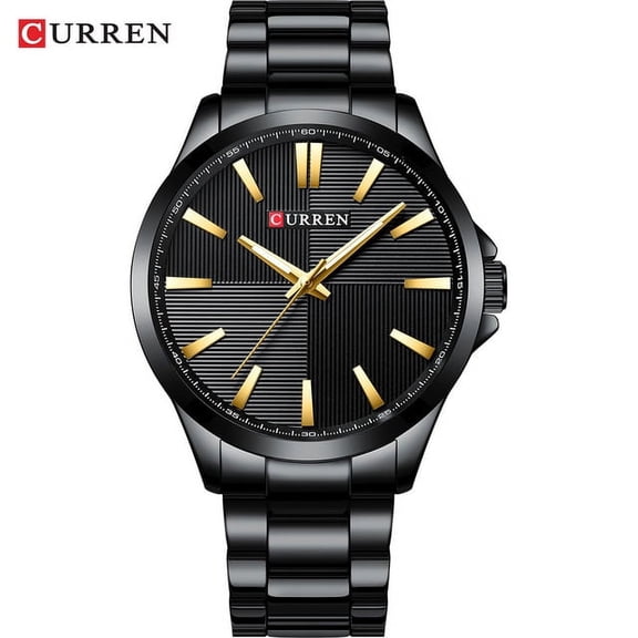 Men Watches Luxury Brand Gold Stainless Steel Band CURREN Luxury Quartz Watch Mens Waterproof Business Man Relogio Masculino