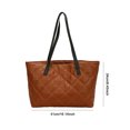 thumbnail image 3 of Bolso tipo cartera informal para mujer, Bolso para teléfono móvil de gran capacidad, Bolso tipo cartera de cuero PU, 3 of 6