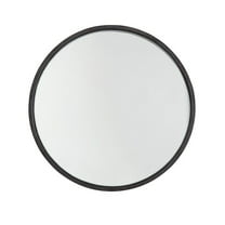Capital Lighting 735801Mm 31" Diameter Circular Metal Framed Bathroom Mirror - Carbon Grey