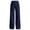 0##Blue470, variant on Lullu Girls Palazzo Pants Pull on Drawstring Loose Straight Leg Trousers, Black, Sizes 4-13