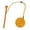 Orange, variant on Yokua Multi-Color Pattern Anti-Loss Rope Golfs Tees Unbreakable Magnetic Golfs Tees
