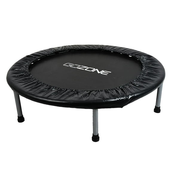 GoZone 36” Mini Fitness Trampoline – Black