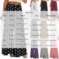 thumbnail image 3 of Mifsaly Wide Leg Flowy Pants for Women Polka Dot Lounge Pants Lightweight Casual Loose Fit Palazzo Trousers Purple,M, 3 of 5