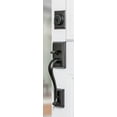 Schlage F58 ADD 505 Addison Exterior Handleset with Deadbolt, Aged