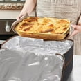 thumbnail image 5 of Insulated Casserole Carrier For Hot or Cold Food, Insulated Expandable Hot Food Carrier, Collapsible Lasagna Holder Tote for Potluck Parties, Picnic, Fits 11 x 15 or 9 x 13 Baking Dish (Black), 5 of 7