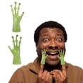 thumbnail image 2 of Partheme Novelty Toys 3 Counts Little Toys Ugly Holly Finger Puppets Party Favors 2PCS Green, 2 of 4