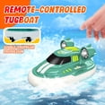 thumbnail image 2 of LNGOOR 1 32 Scale Mini RC Boat 2.4G Remote Control Toy With LED Light Bathroom  2 Speeds  Parent-Child Games  Pool Toys Children‘s Holiday Gift, 2 of 7