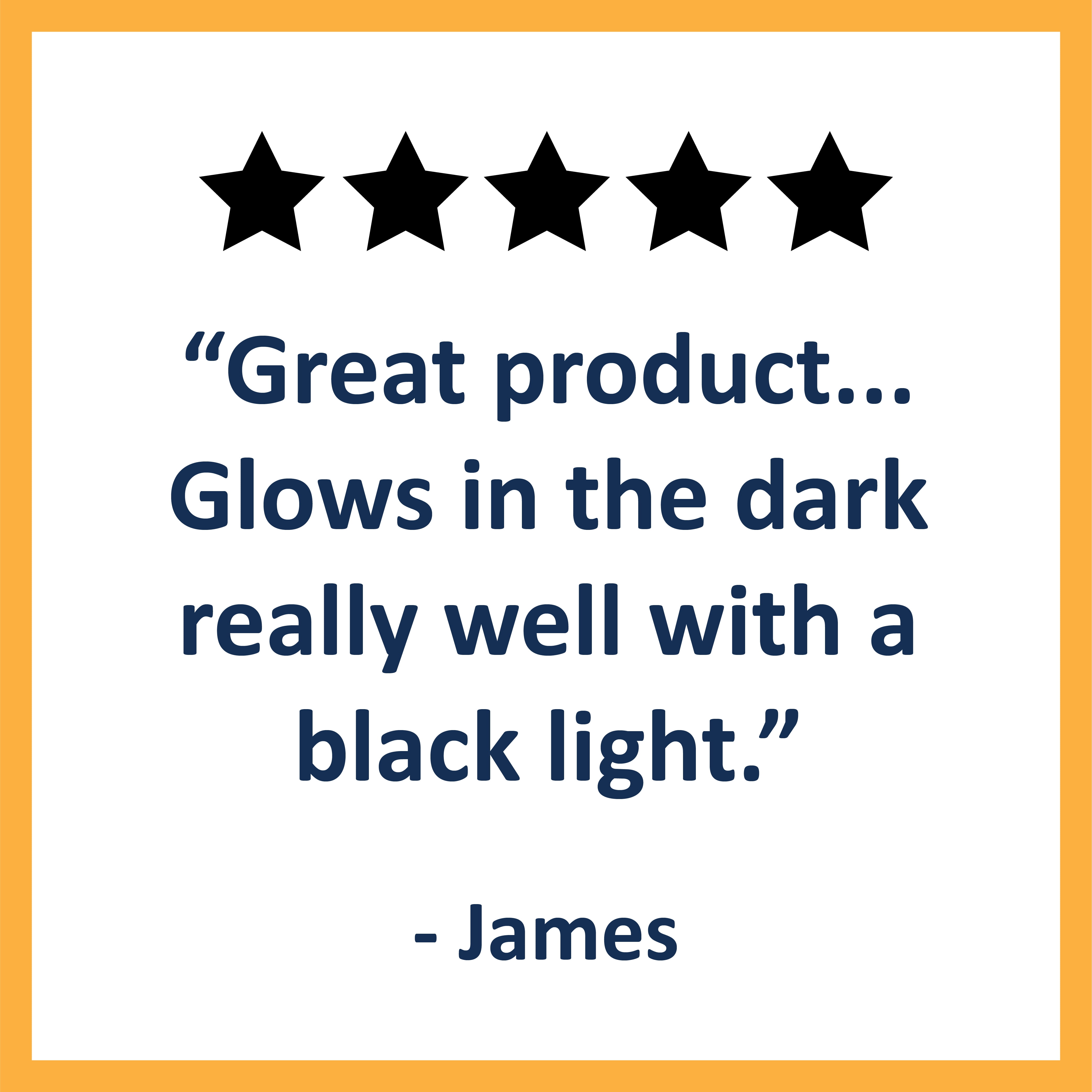 Glow in the dark on sale hot glue