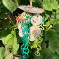 thumbnail image 7 of Mulanimo Parrot Hanging Chewing Toys with Natural Palm Leaf Rattan Ball Shred Foraging Toy for Small Medium Parrot Birds (random Colors), 7 of 7