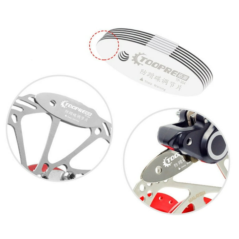 2pcs MTB Disc Brake Pad Adjustment Tools Brake Pads Spacer Rotor