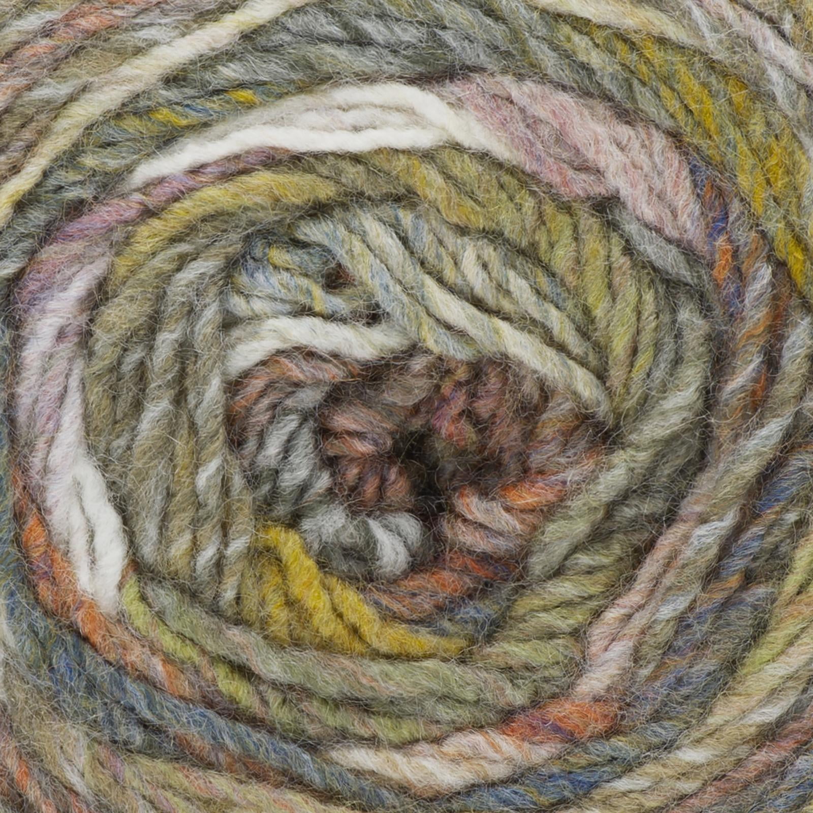 Red Heart® Roll With It Melange™ #4 Worsted (Medium) Acrylic Yarn, Theater 5.29oz/150g 389 Yards (3 Pack)