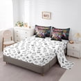 thumbnail image 5 of Castle Fairy Abstract Gamepads Bedding Comforter Set,Graffiti Splash Full Bedding Set, 5 of 8