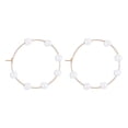 thumbnail image 3 of Xihbxyly Pendientes de Perlas Geométricas, Hebilla de Viento Frío Exagerada, Conjunto de Joyas con Temperamento, Material de Aleación, Regalo de Cumpleaños, Regalo de Aniversario de Bodas, Regalo par, 3 of 7