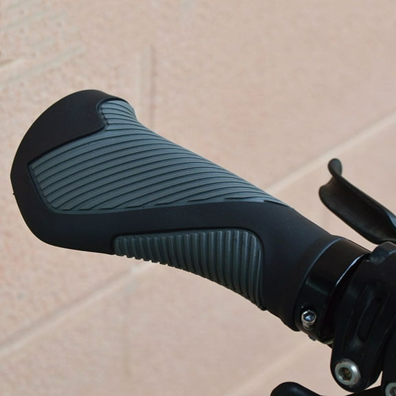 Enhanced Comfort Bicycle Bike Grips With Ergonomic Design And Gel Dual Compound Rubber For Reduced Hand Fatigue