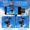 thumbnail image 3 of F8 Handheld 3- Gimbal Stabilizer Phone Holder Anti Shake Video Recording Stabilizer for Cellphone Smartphone, 3 of 8