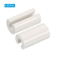 thumbnail image 3 of REGALWOVEN 20Pcs Kitchen Sink Rack Feet, Plastic Sink Protective Replacement Feet White, 3 of 5