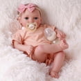 thumbnail image 2 of RSG 20 Inch Lifelike Reborn Baby Dolls Soft Cloth Body Handmade Real Life Toddler Dolls with Clothes Accessories for Kids Age 3+, 2 of 8