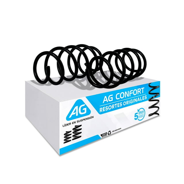 Resortes AG para Auto Delanteros para Honda Civic Coupe 2012 a 2015 2 Piezas Nuevos