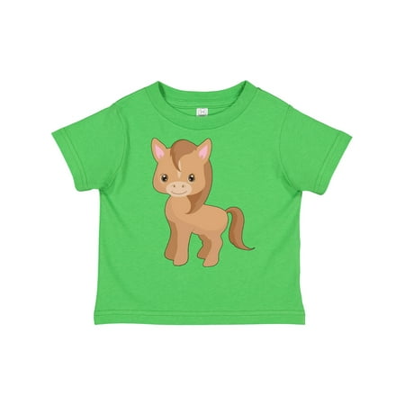 

Inktastic Cute Brown Pony Gift Toddler Boy or Toddler Girl T-Shirt