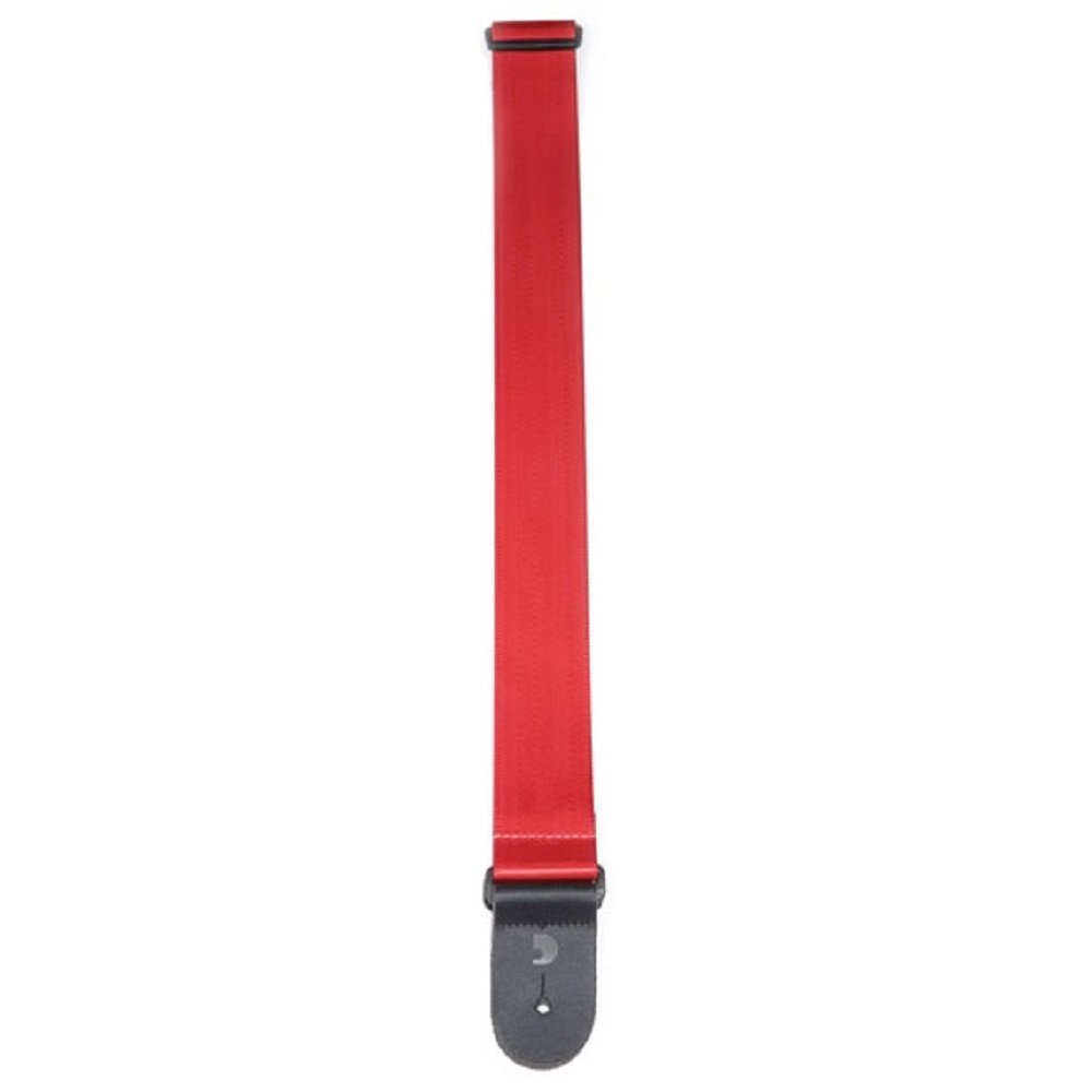 D'Addario Seat Belt Guitar Strap 50 mm Red