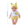 thumbnail image 3 of 12 Inch Soft Sound Doll with Accessories Set,PVC Simulated Lovely Doll,360° Limbs Rotation Design,Nurturing Skill Training Toy,Lightweight Portable Companion,Interactive Festival Birthday Gift, 3 of 6