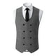 thumbnail image 1 of Camiseta sin mangas con cuello en V para hombre, color liso, sin mangas, cuello en V, informal, de moda, blusa para hombre, 1 of 6