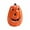 A, variant on Halloween Ceramic Pumpkin Lantern with LED Light Perfect Indoor/Outdoor Jack-O'-Lantern Decoration