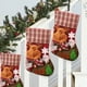 thumbnail image 5 of Adornos navideños, medias navideñas, Papá Noel, muñeco de nieve, reno, personaje navideño con puños de piel sintética, adornos navideños y accesorios de fiesta., 5 of 9
