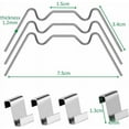 thumbnail image 3 of Secure Your Mini Greenhouse, High Quality Stainless Steel W Type Clips for Easy Installation and Universal Applicability in Various Greenhouses, 3 of 5
