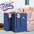 thumbnail image 6 of 25Pcs Gift Bags 8x4.25x10.5 Kraft Paper for Gifts, Shopping Retail Merchandise Grocery Sacks, Paper Bags with Handles Bulk Medium, 6 of 6
