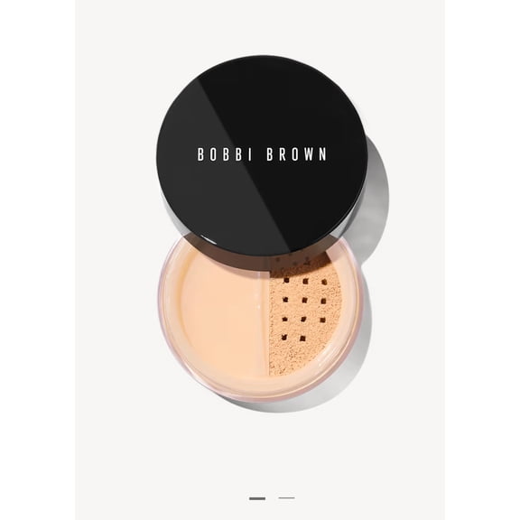 Bobbi Brown Sheer Finish Loose Finishing Powder, Mattifying Finish, Long-lasting, Warm Natural, .35 oz