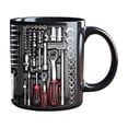 thumbnail image 2 of Creativity Funny Coffee Mug - Mechanic Toolbox Set Pattern, Tool Box Coffee Mug, Mechanic Mugs For Men, 11oz Mug For Auto Mechanics, Unique Gift, 2 of 3