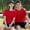 A Red, variant on Athletic Shirts Dqueduo Unisex Solid-Color Stretch Crew Neck Tee – Casual & Sports Short Sleeve T-Shirt for Men & Women Army Green L