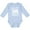 AE-Light Blue, variant on Inktastic Wyoming Yellowstone National Park Boys or Girls Long Sleeve Baby Bodysuit