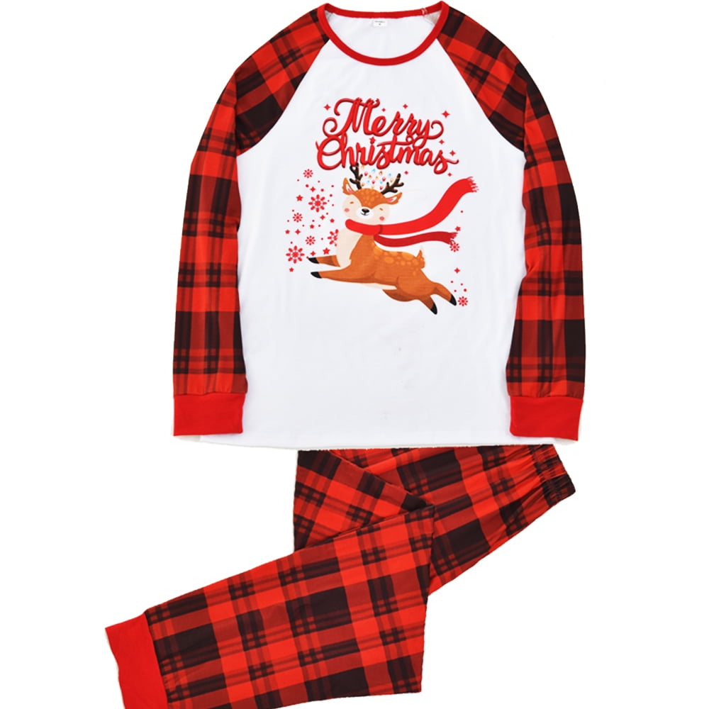 Reindeer pajamas walmart hotsell