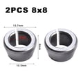 thumbnail image 3 of Bgsha 2PCS 6/6.35/8/9.5/10mm Collet Chuck Adapter Engraving Trimming Machine Router, 3 of 9