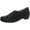 Black, variant on Womens Daisie Leather Slip-On Loafers