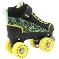 thumbnail image 4 of Lenexa Doodle Roller Skates for Girls and Boys - Kids Quads Skates - White, Pink (Kids 3), 4 of 5