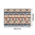 thumbnail image 3 of Vintage Aztec Boho Tribe Style Rugs Doormat, Non-Slip Machine Washable Carpets Floor Door Mat , 36" x 24", 3 of 7