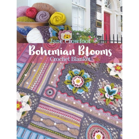 Bohemian Blooms Crochet Blanket, (Paperback)