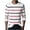White, variant on Fashion Striped Sweater for Men Dressy Casual Long Sleeve Knit Sweaters Soft Comfy Crew Neck Pullover Knitted Sweater Business Work Office Sweaters
