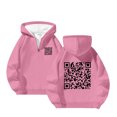 thumbnail image 1 of MHFRRA Sudadera con Capucha de Manga Larga Holgada de Tendencia Informal de Otoño E Invierno para Hombre Rosa, 1 of 6