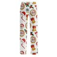 thumbnail image 6 of UDAUDU Womens Christmas Pajamas Pants Funny Christmas Print Pj Pants Elastic Waist Holiday Fall Pajama Pants S, 6 of 6
