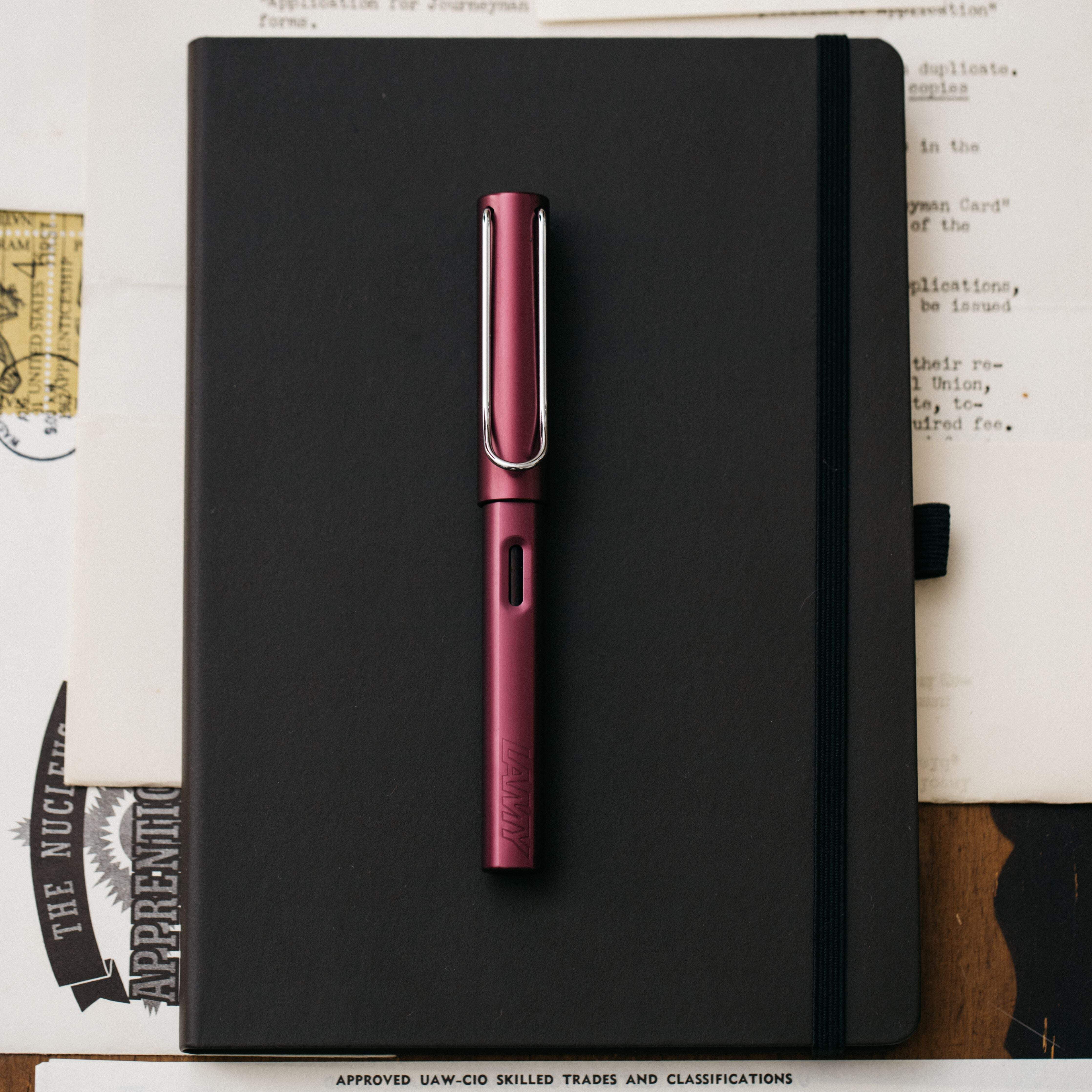 Lamy Al-Star Fountain Pen - Dark Purple, Medium Nib